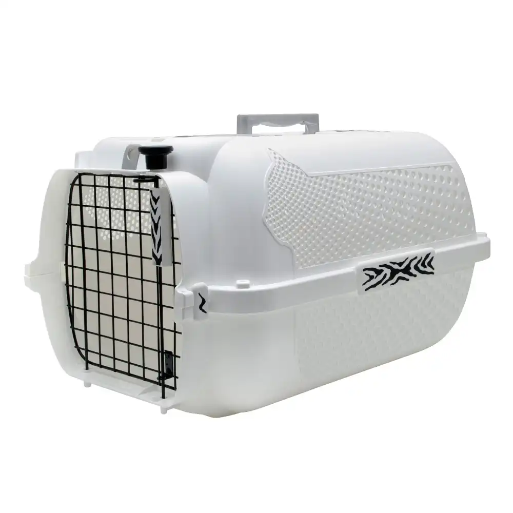 Transportín Catit White Tiger Voyageur White - 48 x 32 x 28 cm (LxAnxAl)