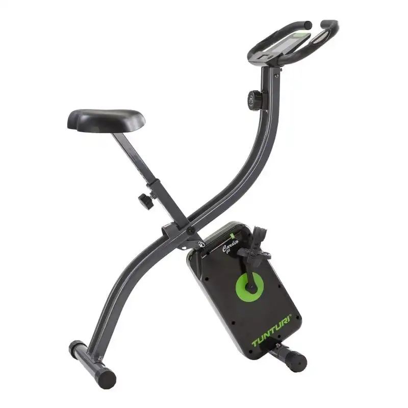 Tunturi B20 X-Bike Cardio Fit Bicicleta Estática Plegable Negra