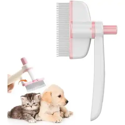 ZooVenture Cepillo de aseo giratorio autolimpiante - Uso: Gatos, Perros - Zooventure - Comparador de precios