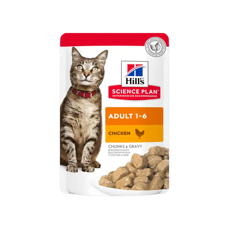 Hill's Feline Adult Pollo (sobre) 85 gr. - Hill's Science Plan - Comparador de precios