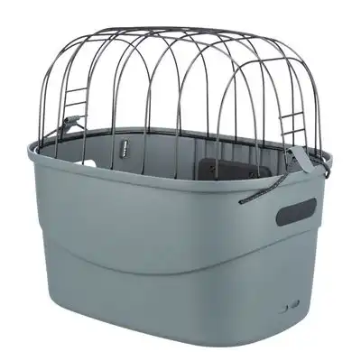 Cesta de bicicleta Trixie gris para perros - 42 x 30 x 39 cm (L x An x Al) - Trixie - Comparador de precios