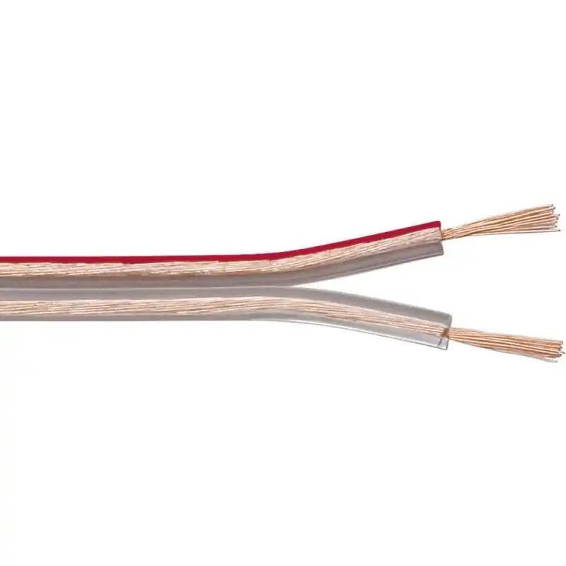 Goobay Cable para Altavoz 2x2.5mm 100m Transparente