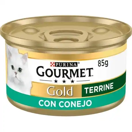 Gourmet Gold Terrine Comida Húmeda para Gatos con Conejo, 24 x 85 gr - Gourmet - Comparador de precios