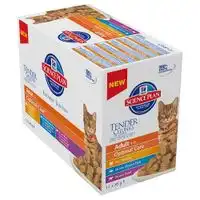 Hill's Adult Optimal Care Multipack 12 x 85 g para gatos - Selección de aves - Hill's Science Plan - Comparador de precios