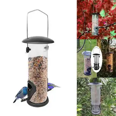 IntiMeg Comedero metálico colgante para pájaros - Una pieza - IntiMeg - Comparador de precios