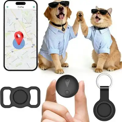 MCBOSON Collar GPS gatos/perros: Localización tiempo real, suscripción agua - negro - Mcboson - Comparador de precios