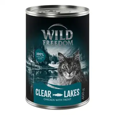 Pack ahorro Wild Freedom Adult 24 x 400 g - Clear Lakes - Trucha y pollo - Wild Freedom - Comparador de precios