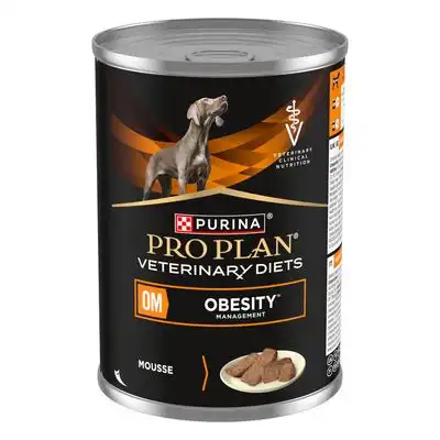 PURINA Veterinary Diets Canine Mousse OM Obesity - 400 g - Purina Pro Plan Veterinary Diets - Comparador de precios