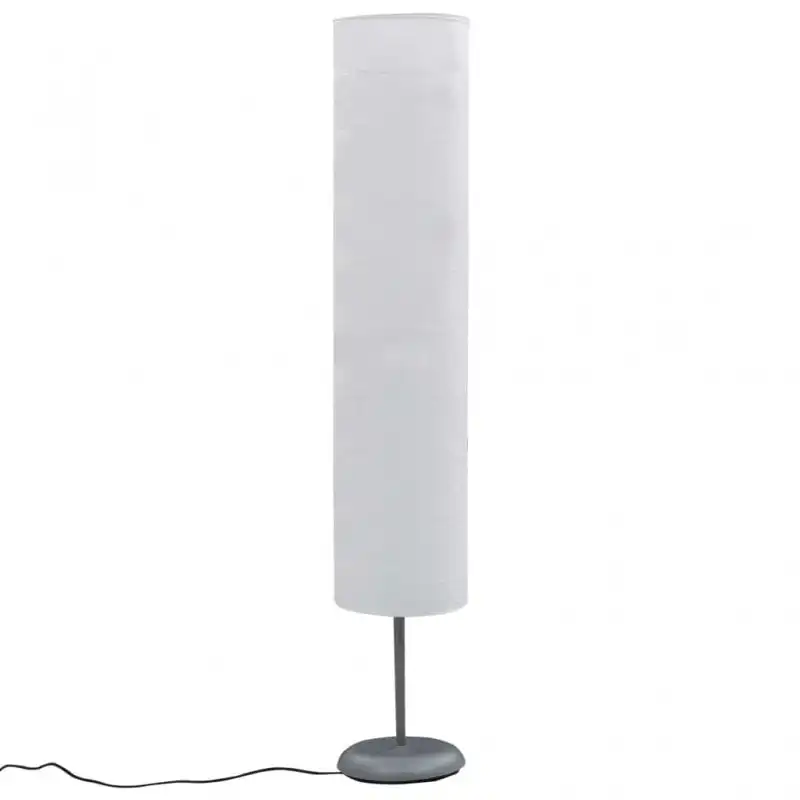 VidaXL Lámpara de Pie con Soporte E27 Blanco