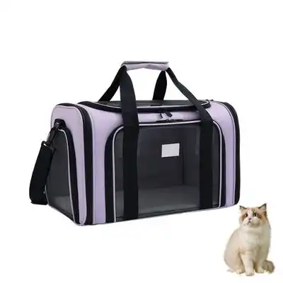 ZooVenture Bolsa de transporte para perros y gatos - Púrpura - Zooventure - Comparador de precios