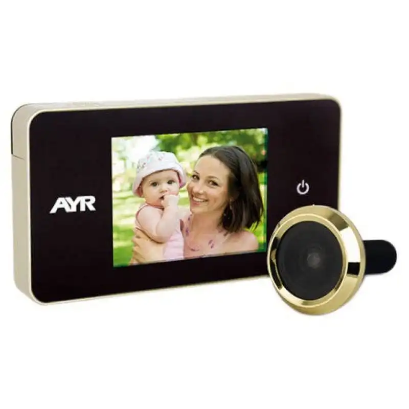 AYR 756 LC Mirilla Digital Latón