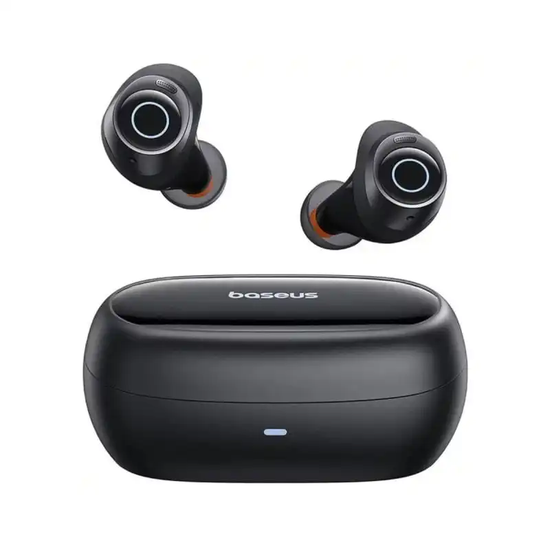 Baseus Bowie MA20 Auriculares Bluetooth True Wireless con Cancelación Activa de Ruido Negros