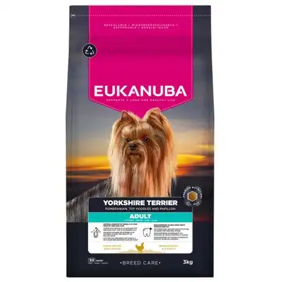 Eukanuba Adult Breed Care Yorkshire Terrier - 3 kg - Eukanuba - Comparador de precios