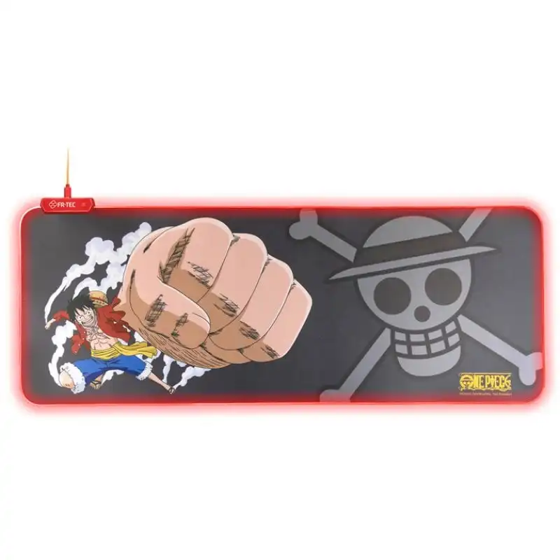 FR-TEC PC One Piece Luffy Alfombrilla Gaming XL
