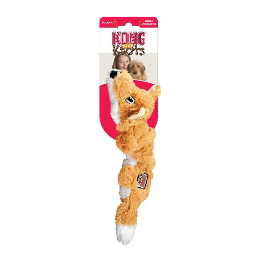 Kong Scrunch Knots Zorro de peluche para perros - Kong - Comparador de precios