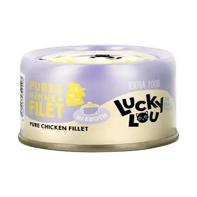 Lucky Lou Extra Food filete en caldo 12 x 70 g - Filete de pollo - Lucky Lou - Comparador de precios
