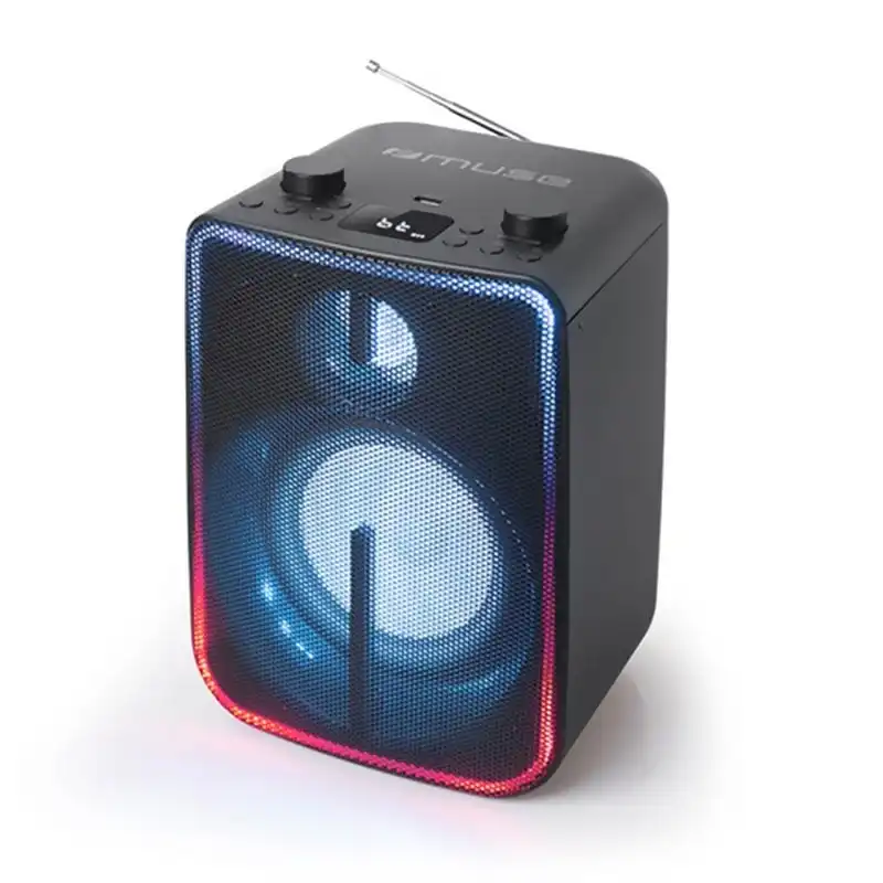Muse M-1802 DJ Altavoz Bluetooth 60W Negro