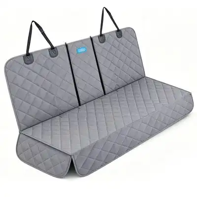 Nobleza Funda Asiento Coche para Perros Impermeable – 137x121 cm, Antideslizante, con Cremallera Central – Protege el Asiento de SUV y Familiar – Gris - 137*121cm - NOBLEZA - Comparador de precios