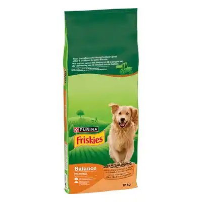 Purina FRISKIES Balance Dog con pollo, vacuno y verduras - 12 kg - Friskies - Comparador de precios