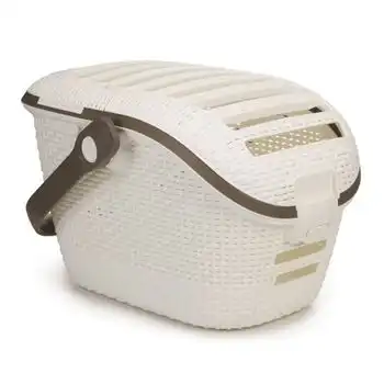 Transportín De Mascotas 51x38x33 Cm Blanco 715087 Curver