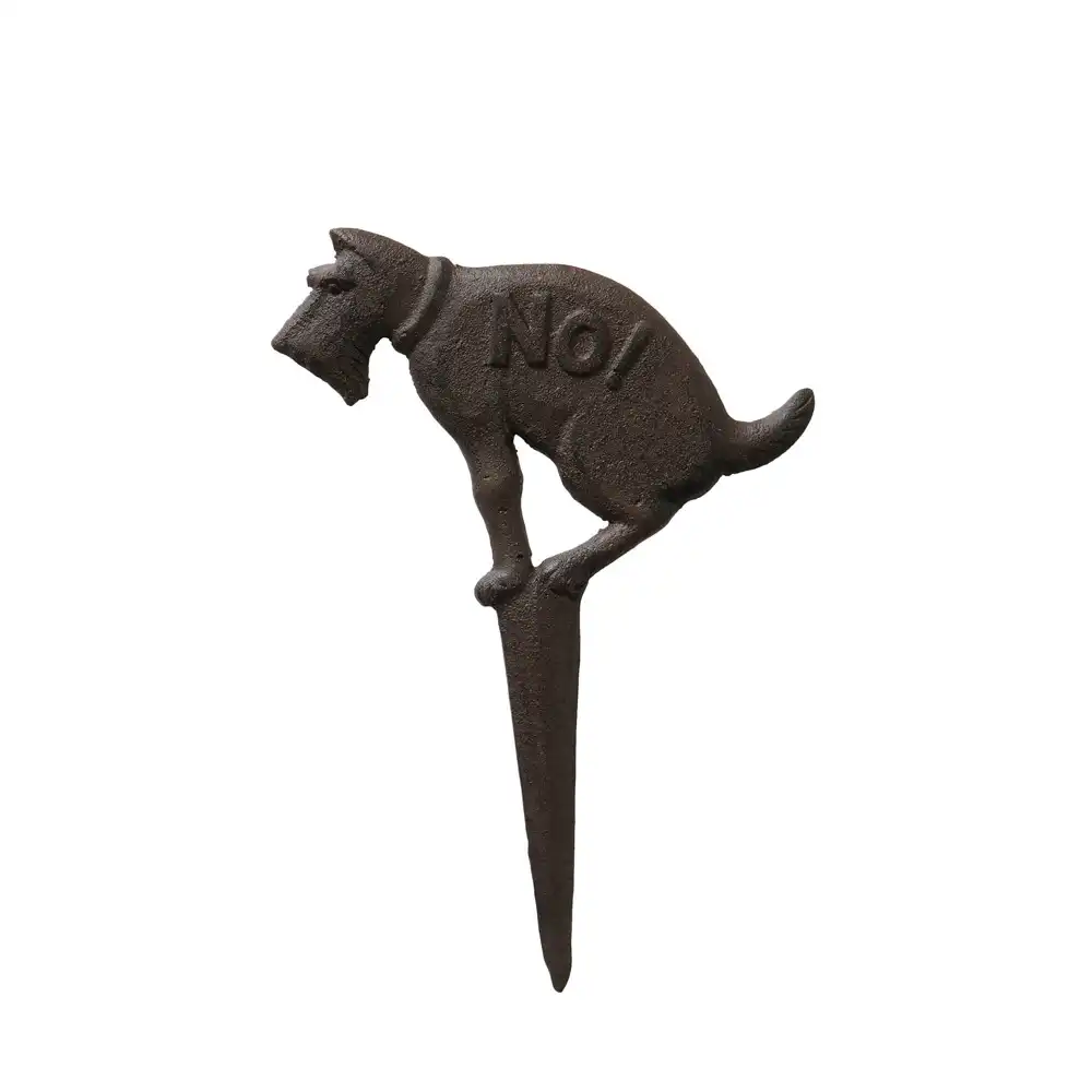 Varilla Boltze Doggy NO señal para el jardín - Schnauzer