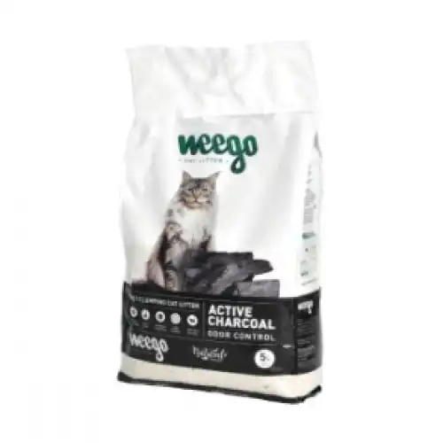 Weego arena carbón aglomerante olor neutro para gatos