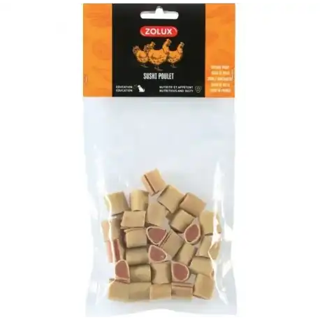 Zolux Snack Natural para Perro Sushi de Pollo, 100 gr - Zolux - Comparador de precios
