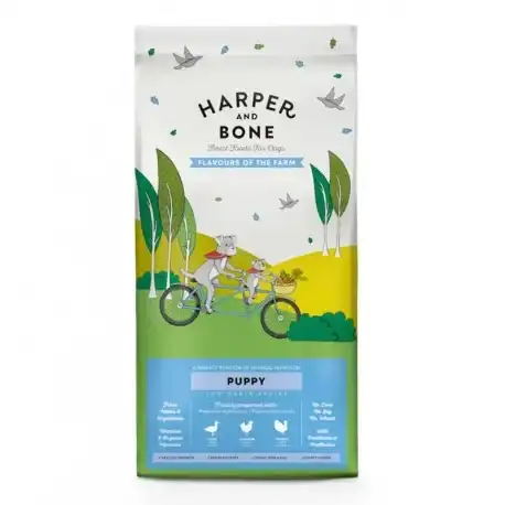 2 kg Harper & Bone Flavours Farm Pienso Pollo y Pavo Adult Mini para perros - Harper & Bone - Comparador de precios