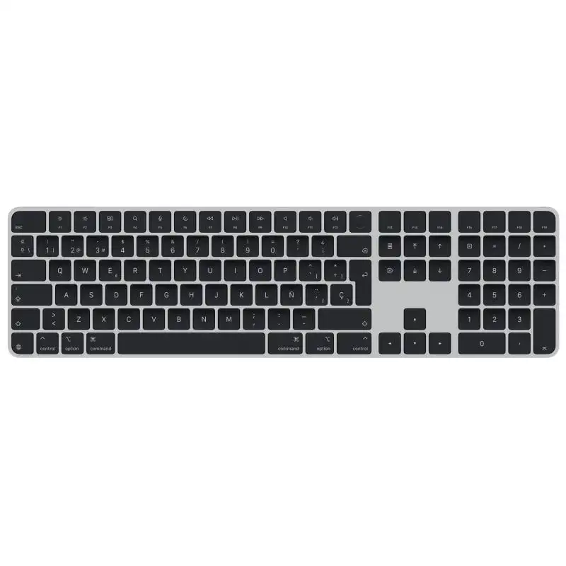Apple Magic Keyboard con Touch ID Teclado Numérico y Puerto USB-C Negro