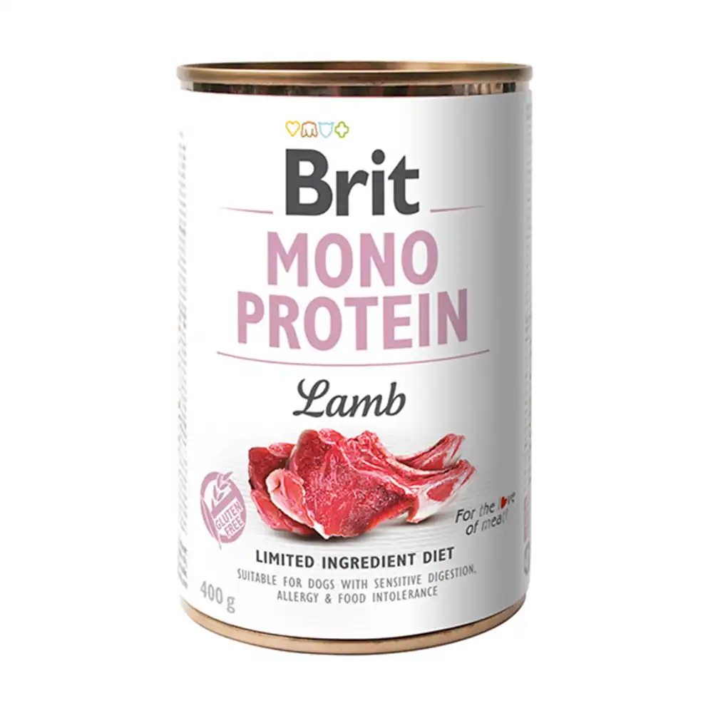 Brit Mono Protein 6 x 400 g  - Cordero - Brit Care - Comparador de precios
