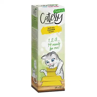 Catessy Bocaditos en salsa en tarrinas 14 x 85 g - Con pollo - Catessy - Comparador de precios