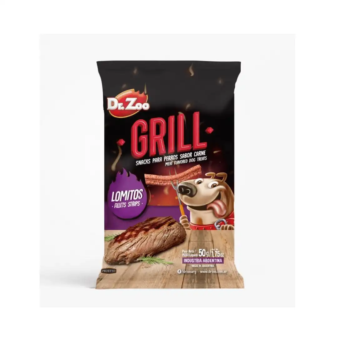 Dr Zoo Snack Al Grill Lomitos Para Perros Pack Ahorro 12x50 Gr - Dr.Zoo - Comparador de precios