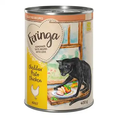 Feringa Selected Recipes 24 x 400 g - Pack Ahorro - Pollo al pesto con queso cheddar - Feringa - Comparador de precios
