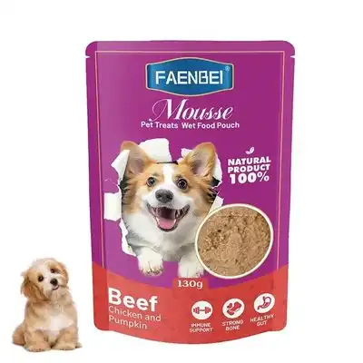 FurryFusion Alimento húmedo para perros con sabor a atún, 4 x 130 g - Carne de res - Furry Fusion - Comparador de precios