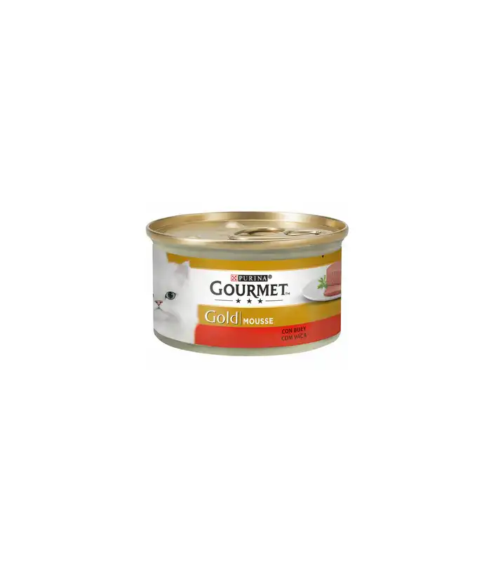 Gourmet Gold Mousse con buey, Unidades 24 unidades de 85 gr - Gourmet Gold - Comparador de precios