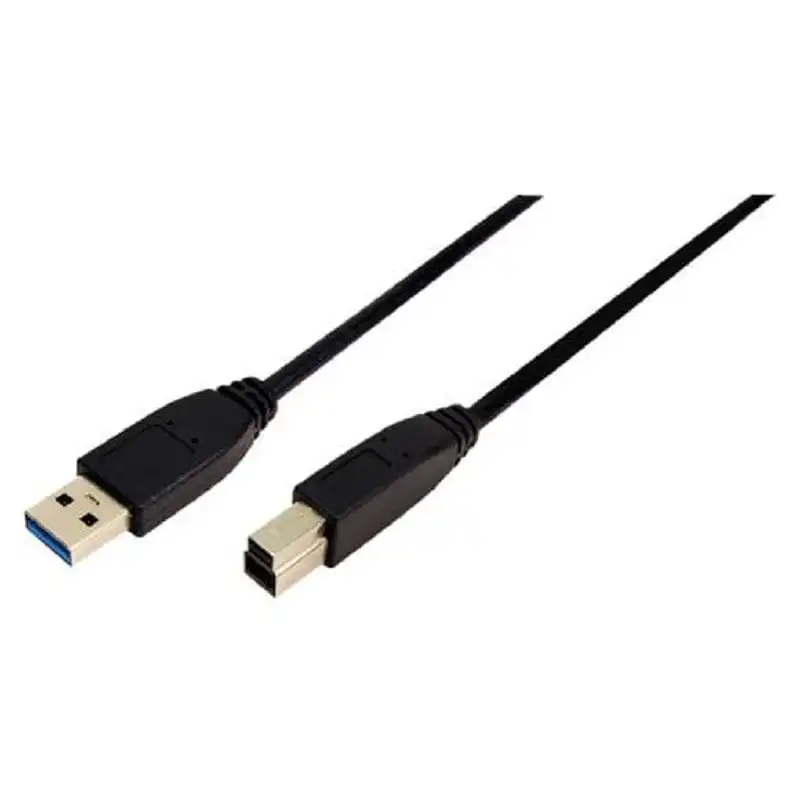 LogiLink Cable USB-A 3.0 a USB-B Macho/Macho 2m Negro