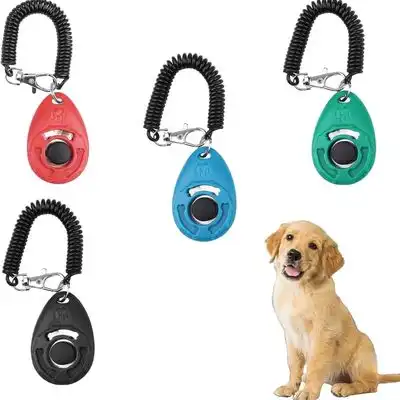 MCBOSON Juego de 4 clickers para entrenar todo tipo animales, 10.000 clics - 1 artículo - Mcboson - Comparador de precios