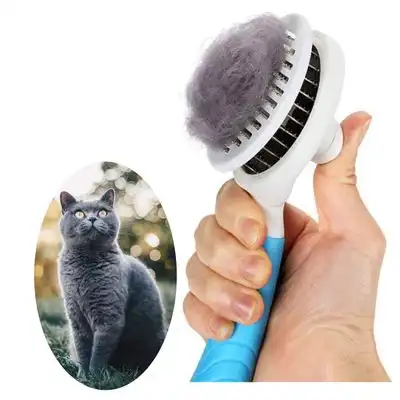 Pawffee Cepillo autolimpiante ergonómico para perros/gatos/conejos - 1 pieza - Pawffee - Comparador de precios