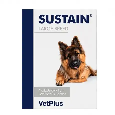 Vetplus Sustain Probiótico para Perros de Razas Grandes, 30 Sobres - VetPlus - Comparador de precios