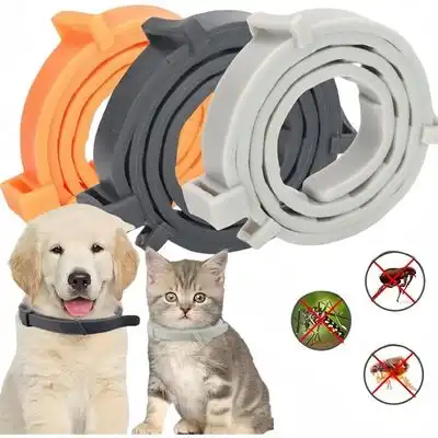 ZooVenture 3 collares antipulgas naturales ajustables para perros y gatos - 3 piezas - Zooventure - Comparador de precios