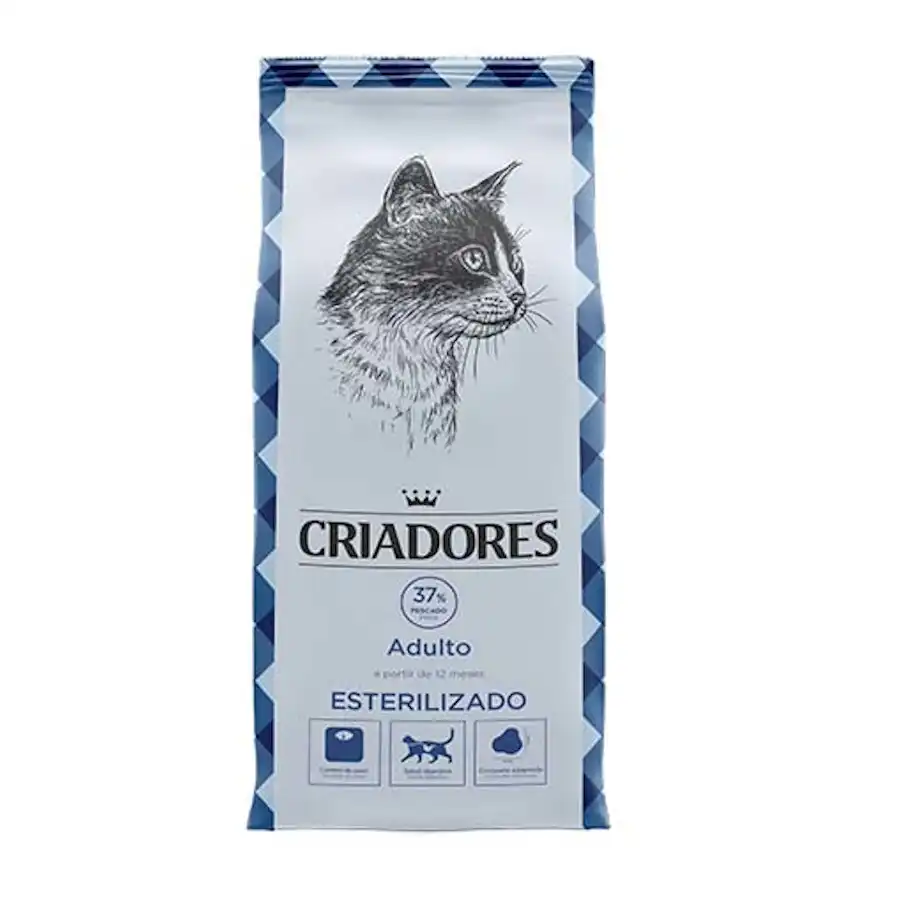 6 KG 6 KG Criadores Adulto Esterilizados Pescado pienso para gatos - Criadores - Comparador de precios
