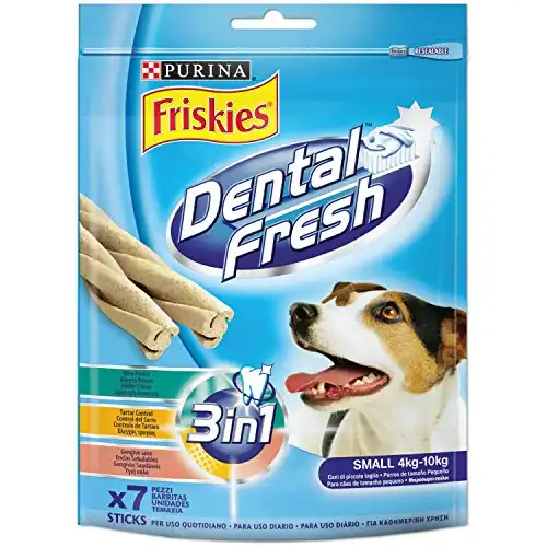 Friskies Dental Fresh aliento fresco (perro pequeño) 110 gr.