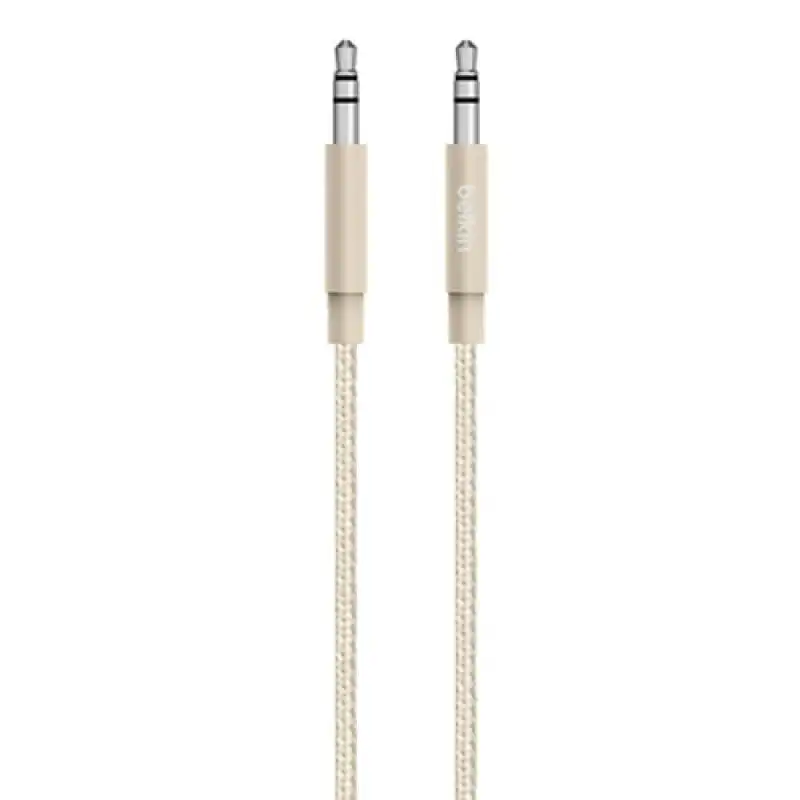 Belkin Mixit Cable Audio Minijack 3.5mm Dorado