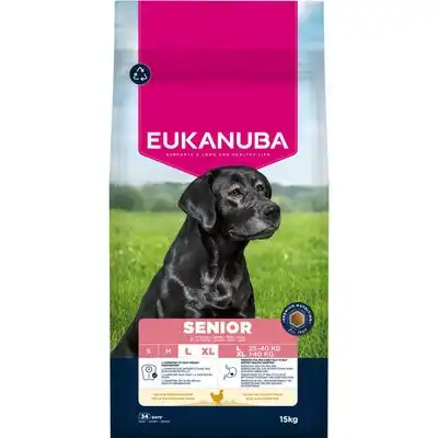 Eukanuba Senior Pienso Pollo para perros de razas grandes y gigantes - 15 kg - Eukanuba - Comparador de precios