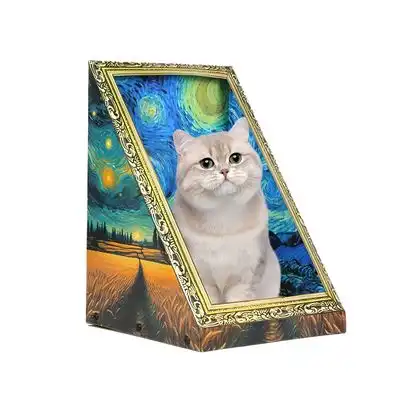 FurryFusion Rascador para gatos con estructura de madera de pino - Artículo 1 - Furry Fusion - Comparador de precios