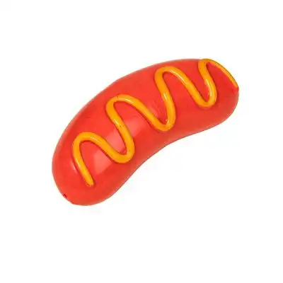 Hotdog Ultra Fuerte TIAKI juguete para perros - 6,5 x 15 cm (Diám x L) - TIAKI - Comparador de precios