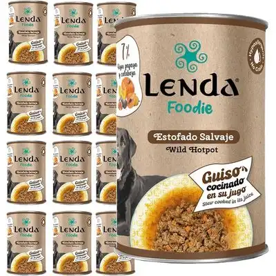 Lenda Foodie Estofado Salvaje para Perros - 12 x 380 g - Lenda - Comparador de precios