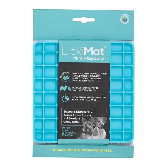 LickiMat Comedero Playdate Classic Azul para perros - 200 ml - LickiMat - Comparador de precios