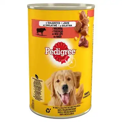 Pedigree Classic 24 x 400 g comida húmeda para perros - Adult con vacuno - Pedigree - Comparador de precios