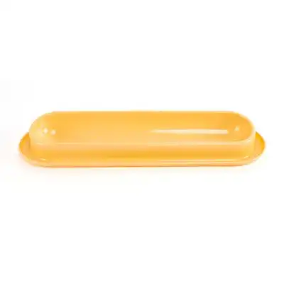 UAMLY Bandeja de alimentación para gatos – Comedero largo varias comidas - AMARILLO - Uamly - Comparador de precios